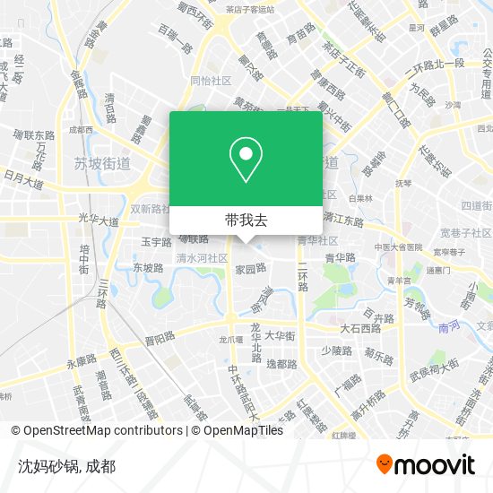 沈妈砂锅地图