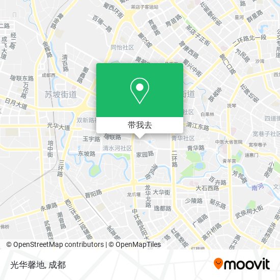 光华馨地地图