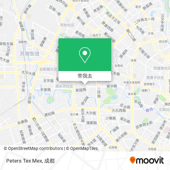 Peters Tex Mex地图