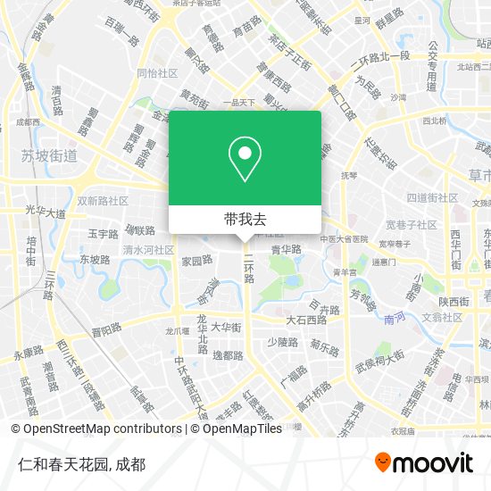 仁和春天花园地图