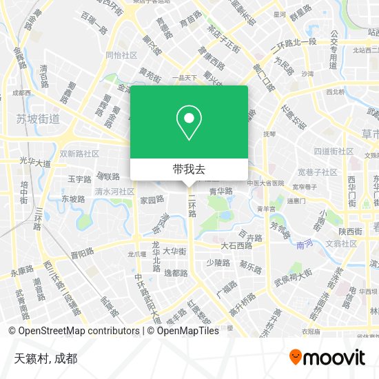 天籁村地图