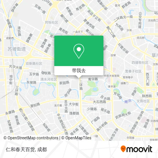 仁和春天百货地图