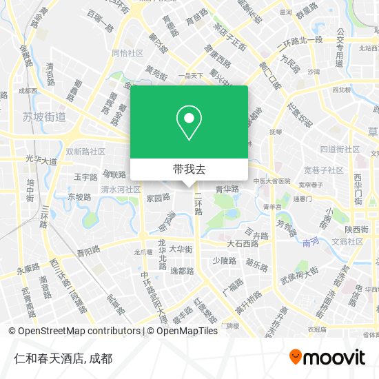 仁和春天酒店地图