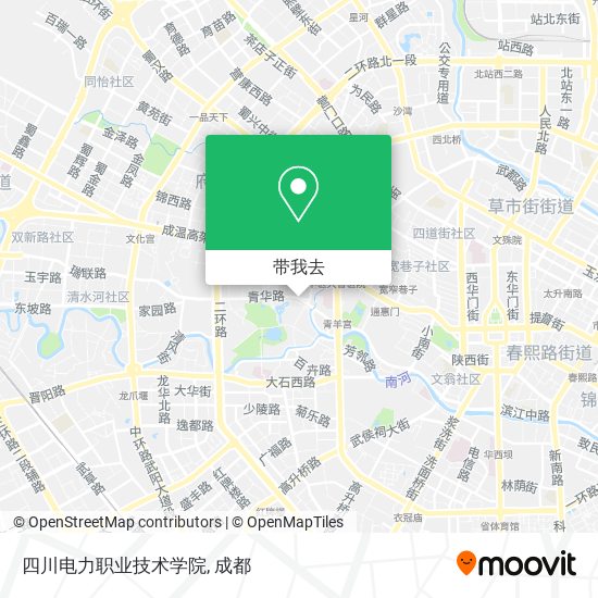 四川电力职业技术学院地图