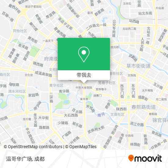 温哥华广场地图