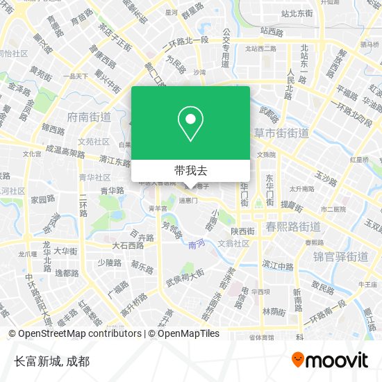 长富新城地图