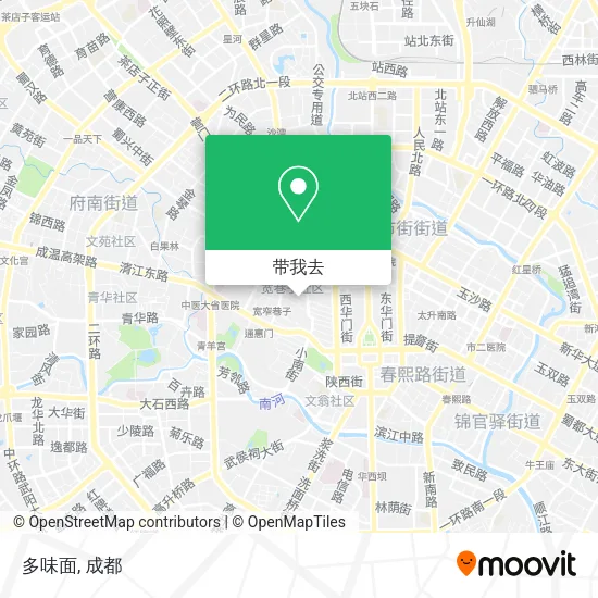 多味面地图