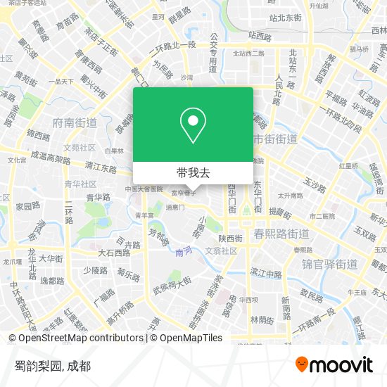 蜀韵梨园地图