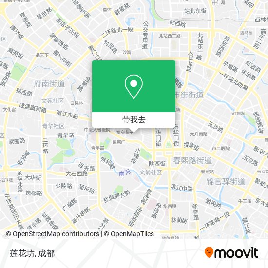 莲花坊地图