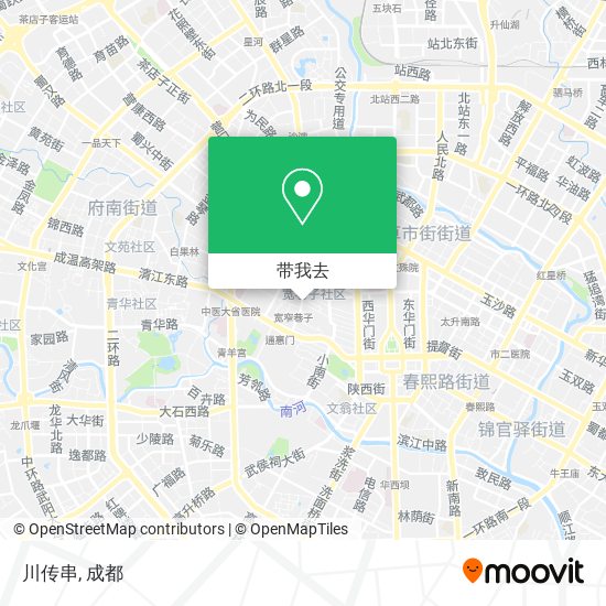 川传串地图