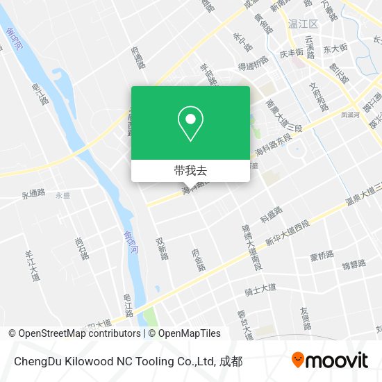 ChengDu Kilowood NC Tooling Co.,Ltd地图