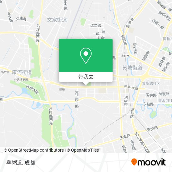 粤粥道地图