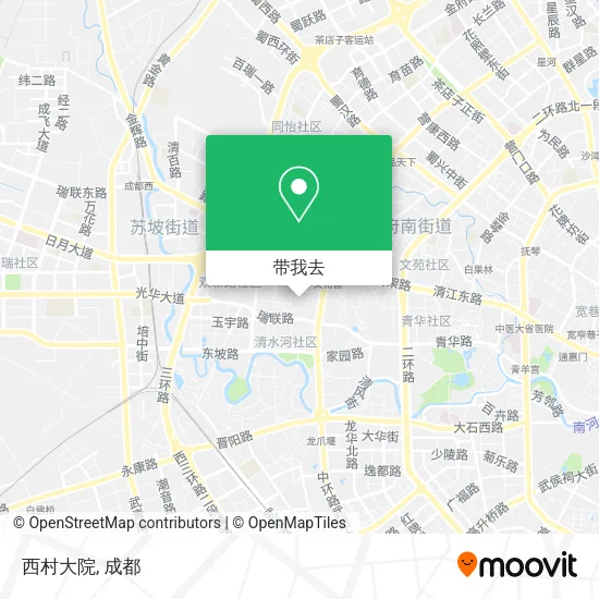 西村大院地图
