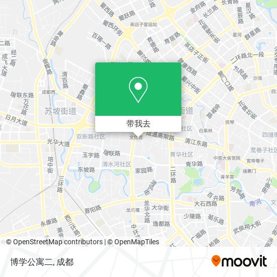 博学公寓二地图