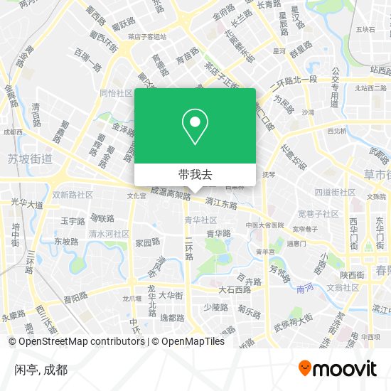 闲亭地图