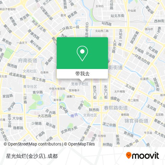 星光灿烂(金沙店)地图