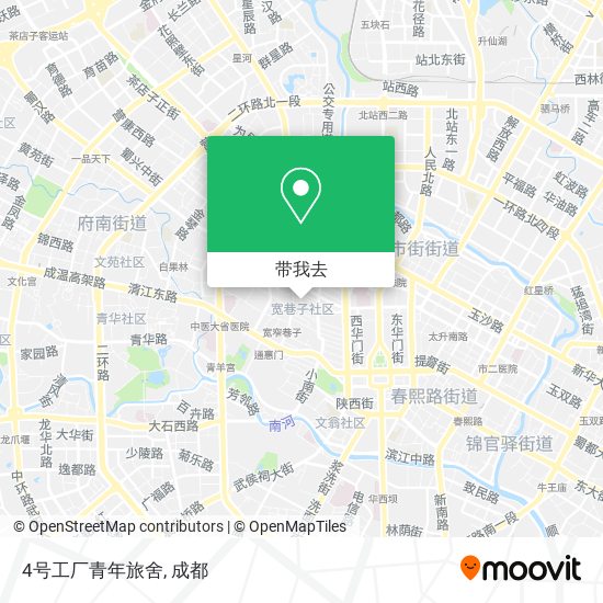 4号工厂青年旅舍地图