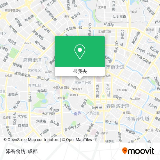 添香食坊地图