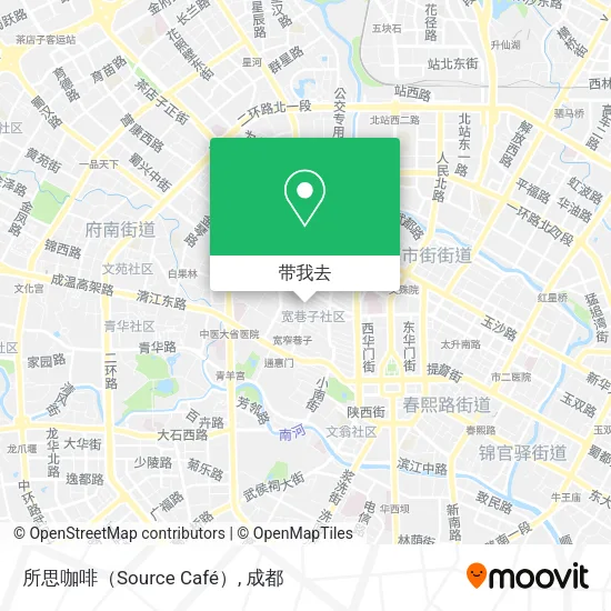 所思咖啡（Source Café）地图