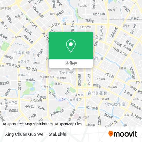 Xing Chuan Guo Wei Hotel地图