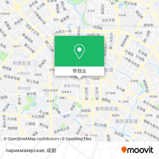 парикмахерская地图