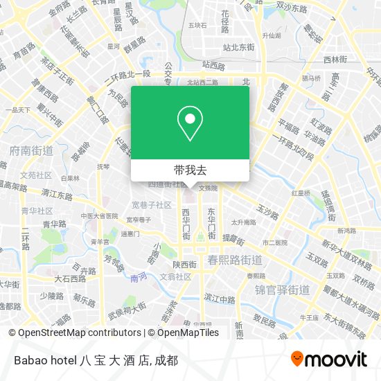 Babao hotel 八 宝 大 酒 店地图