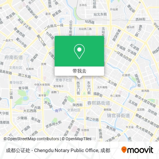 成都公证处 - Chengdu Notary Public Office地图