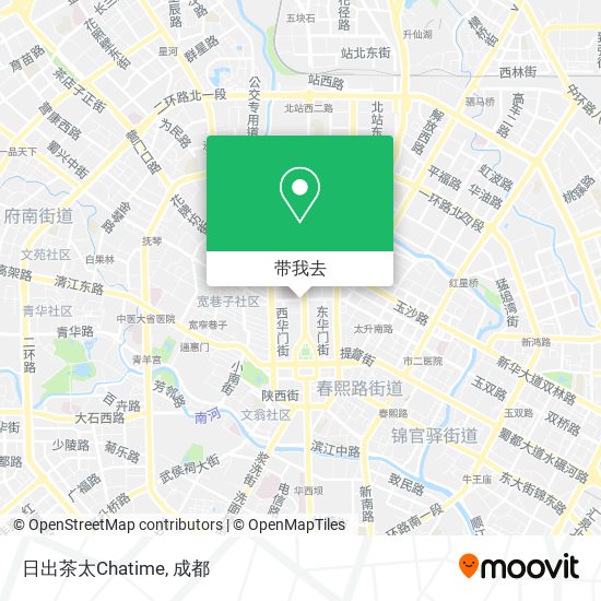 日出茶太Chatime地图