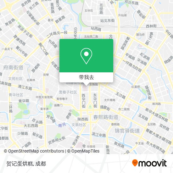 贺记蛋烘糕地图