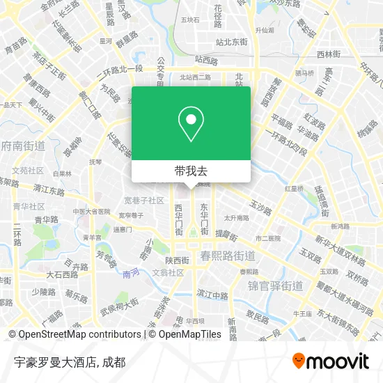 宇豪罗曼大酒店地图