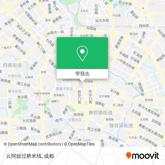 云阿姐过桥米线地图