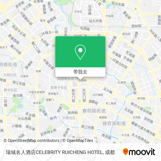 瑞城名人酒店CELEBRITY RUICHENG HOTEL地图