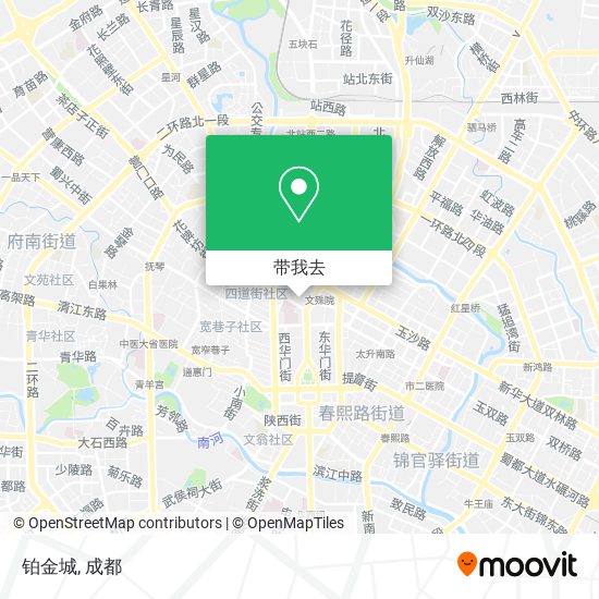 铂金城地图