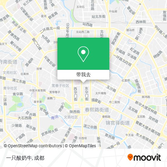 一只酸奶牛地图