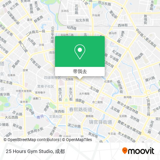 25 Hours Gym Studio地图