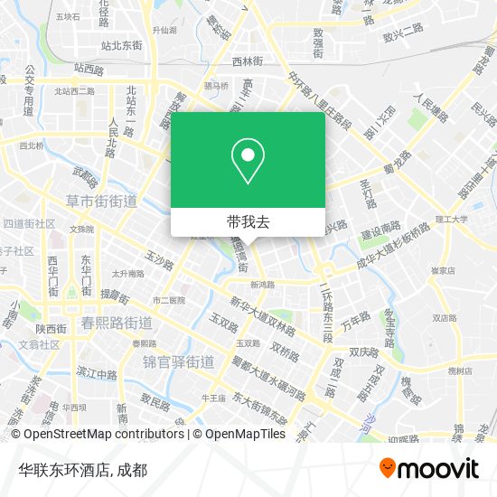 华联东环酒店地图