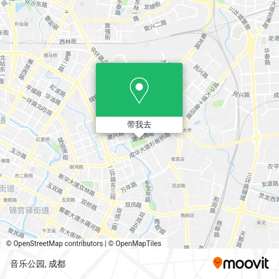 音乐公园地图