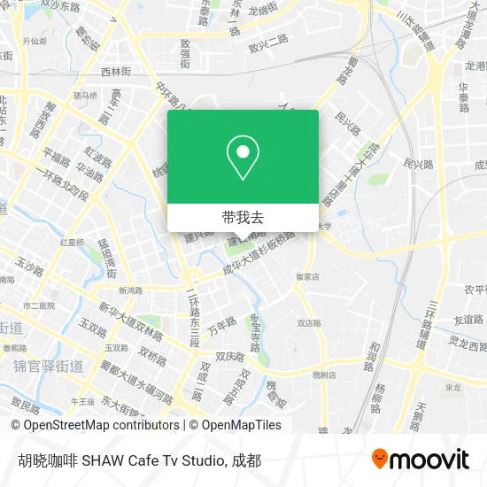 胡晓咖啡 SHAW Cafe Tv Studio地图