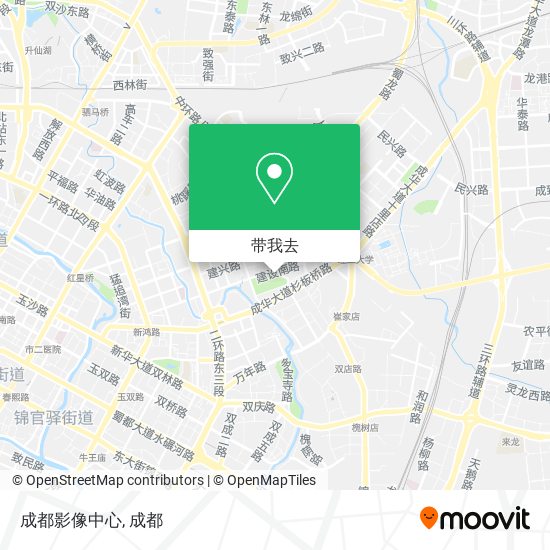 成都影像中心地图