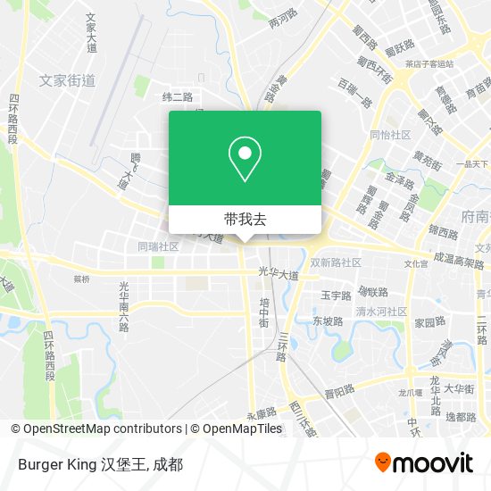 Burger King 汉堡王地图