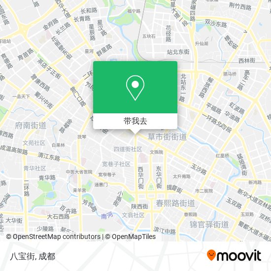 八宝街地图