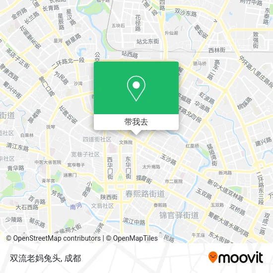 双流老妈兔头地图
