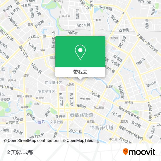 金芙蓉地图