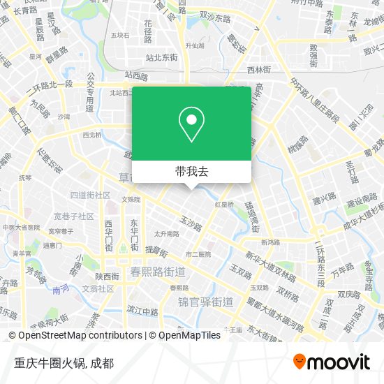 重庆牛圈火锅地图