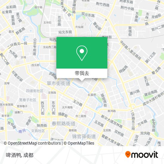 啤酒鸭地图