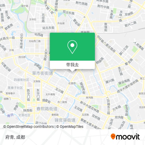 府青地图