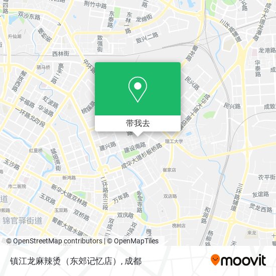 镇江龙麻辣烫（东郊记忆店）地图