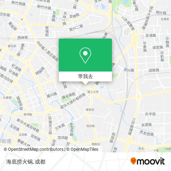 海底捞火锅地图