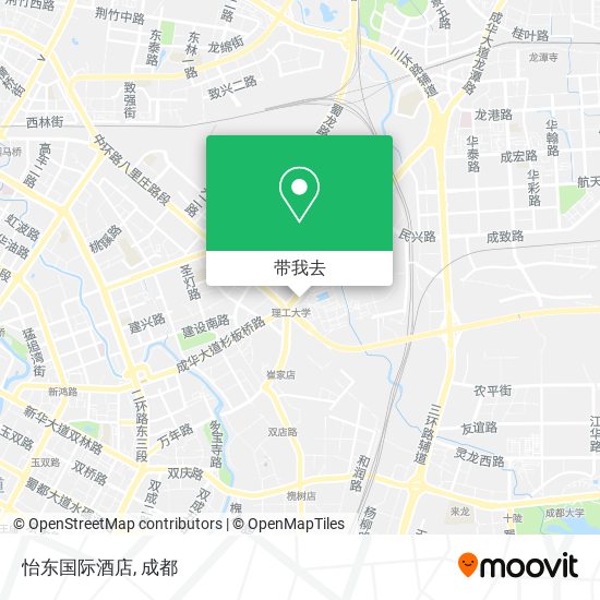 怡东国际酒店地图