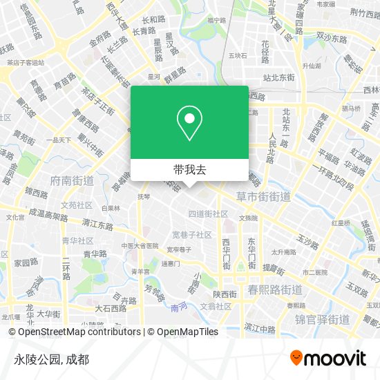 永陵公园地图